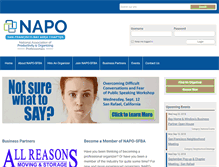 Tablet Screenshot of napo-sfba.org